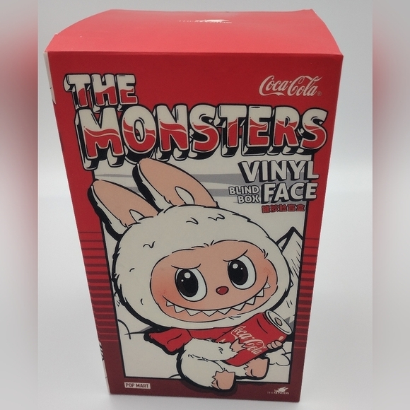 POP MART Other - Pop Mart The Monsters Labubu Coca-Cola Plush Pendant BLIND BOX